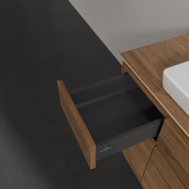 Тумба під раковину Villeroy & Boch Legato 120х55 см ДСП дуб канзас B69700RH