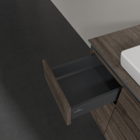 Тумба під раковину Villeroy & Boch Legato 120х55 см ДСП кам'яний дуб B69700RK