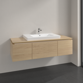 Тумба під раковину Villeroy&Boch Legato 140х38 см ДСП північний дуб B69800VJ