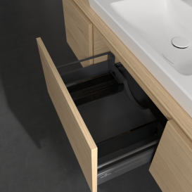 Тумба під раковину Villeroy&Boch Legato 140х38 см ДСП північний дуб B69800VJ