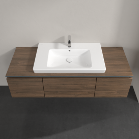 Тумба под раковину Villeroy & Boch Legato 140х38 см ДСП дуб аризона B69800VH