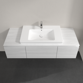 Тумба під раковину Villeroy & Boch Legato 140х38 см ДСП біле дерево B69800E8