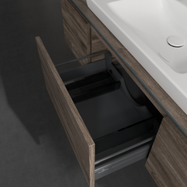 Тумба під раковину Villeroy & Boch Legato 140х38 см ДСП кам'яний дуб B69800RK