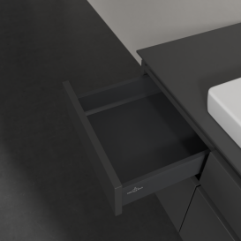 Тумба под раковину Villeroy & Boch Legato 140х55 см МДФ/ДСП глянцевый серый B69900FP