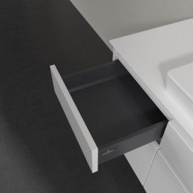 Тумба під раковину Villeroy & Boch Legato 140х55 см ДСП білий матовий B69900MS