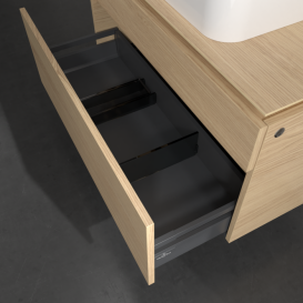 Тумба під раковину Villeroy&Boch Legato 100х55 см з підсвічуванням ДСП північний дуб B756L0VJ