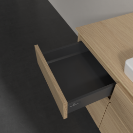 Тумба під раковину Villeroy&Boch Legato 140х55 см з підсвічуванням ДСП північний дуб B685L0VJ