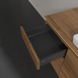 Тумба під раковину Villeroy & Boch Legato 140х55 см з підсвічуванням ДСП дуб канзас B685L0RH