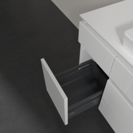 	Тумба под раковину Villeroy & Boch Legato 120х55 см с подсветкой МДФ/ДСП белый глянцевый B683L0DH