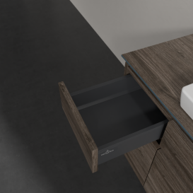 Тумба під раковину Villeroy & Boch Legato 120х55 см з підсвічуванням ДСП кам'яний дуб B683L0RK