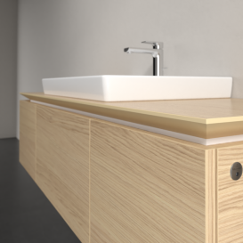 Тумба під раковину Villeroy&Boch Legato 120х38 см з підсвічуванням ДСП північний дуб B682L0VJ