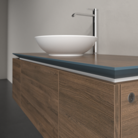 Тумба под раковину Villeroy & Boch Legato 120х38 см с подсветкой ДСП дуб аризона B577L0VH