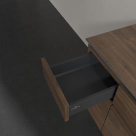 Тумба под раковину Villeroy & Boch Legato 120х55 см с подсветкой ДСП дуб аризона B578L0VH