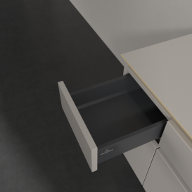 Тумба під раковину Villeroy & Boch Legato 120х55 см з підсвічуванням ДСП ніжно-сірий B578L0VK