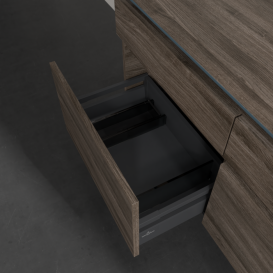 Тумба під раковину Villeroy & Boch Legato 120х55 см з підсвічуванням ДСП кам'яний дуб B582L0RK