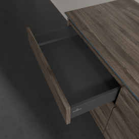 Тумба під раковину Villeroy & Boch Legato 120х55 см з підсвічуванням ДСП кам'яний дуб B582L0RK