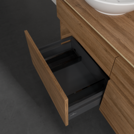 Тумба под раковину Villeroy & Boch Legato 120х55 см с подсветкой ДСП дуб канзас B584L0RH