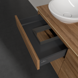 Тумба под раковину Villeroy & Boch Legato 120х55 см с подсветкой ДСП дуб канзас B584L0RH