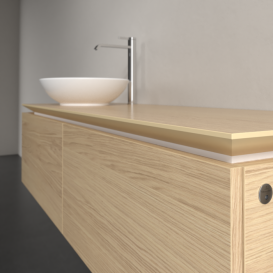 Тумба під раковину Villeroy&Boch Legato 140х38 см з підсвічуванням ДСП північний дуб B587L0VJ