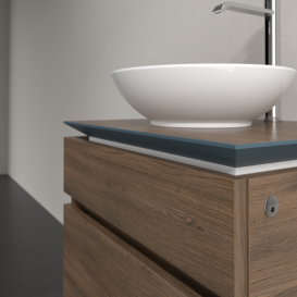 Тумба под раковину Villeroy & Boch Legato 60х55 см с подсветкой ДСП дуб аризона B568L0VH