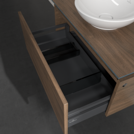 Тумба під раковину Villeroy & Boch Legato 80х38 см з підсвічуванням ДСП дуб аризона B569L0VH