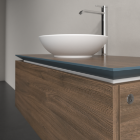 Тумба під раковину Villeroy & Boch Legato 100х38 см з підсвічуванням ДСП дуб аризона B571L0VH