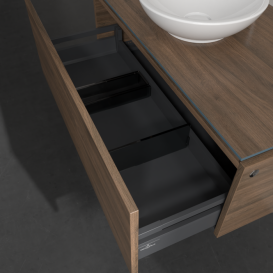 Тумба під раковину Villeroy & Boch Legato 100х38 см з підсвічуванням ДСП дуб аризона B571L0VH