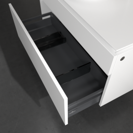 Тумба под раковину Villeroy & Boch Legato 100х55 см с подсветкой ДСП белый матовый B572L0MS