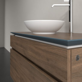 Тумба під раковину Villeroy & Boch Legato 100х55 см з підсвічуванням ДСП дуб аризона B572L0VH