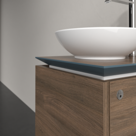 Тумба під раковину Villeroy & Boch Legato 45х38 см з підсвічуванням ДСП дуб аризона B565L0VH