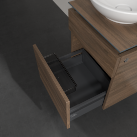 Тумба под раковину Villeroy & Boch Legato 45х55 см с подсветкой ДСП дуб аризона B566L0VH