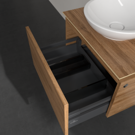 Тумба под раковину Villeroy & Boch Legato 60х38 см с подсветкой ДСП дуб канзас B567L0RH
