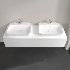 Тумба под раковину Villeroy & Boch Legato 160х38 см ДСП белый матовый B76700MS