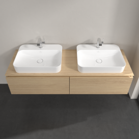 Тумба під раковину Villeroy&Boch Legato 160х38 см ДСП північний дуб B76700VJ