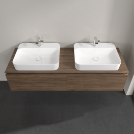 Тумба під раковину Villeroy & Boch Legato 160х38 см ДСП дуб аризона B76700VH