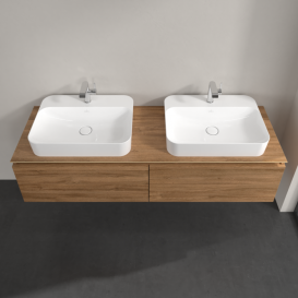 Тумба під раковину Villeroy & Boch Legato 160х38 см ДСП дуб канзас B76700RH