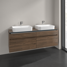 Тумба під раковину Villeroy & Boch Legato 160х55 см ДСП дуб аризона B76800VH