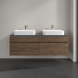 Тумба під раковину Villeroy & Boch Legato 160х55 см ДСП дуб аризона B76800VH