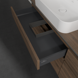 Тумба під раковину Villeroy & Boch Legato 160х55 см ДСП дуб аризона B76800VH