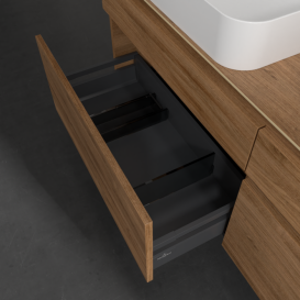 Тумба під раковину Villeroy & Boch Legato 160х55 см ДСП дуб канзас B76800RH