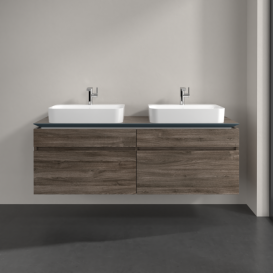 Тумба под раковину Villeroy & Boch Legato 160х55 см ДСП каменный дуб B76800RK