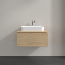 Тумба під раковину Villeroy&Boch Legato 80х38 см ДСП північний дуб B75300VJ