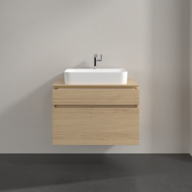 Тумба під раковину Villeroy&Boch Legato 80х55 см ДСП північний дуб B75400VJ