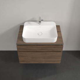 Тумба під раковину Villeroy & Boch Legato 80х55 см ДСП дуб аризона B75400VH