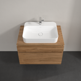 Тумба под раковину Villeroy & Boch Legato 80х55 см ДСП дуб канзас B75400RH