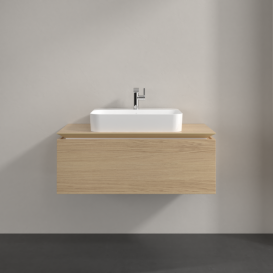 Тумба под раковину Villeroy & Boch Legato 100х38 см ДСП северный дуб B75500VJ