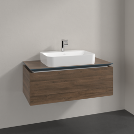 Тумба під раковину Villeroy & Boch Legato 100х38 см ДСП дуб аризона B75500VH