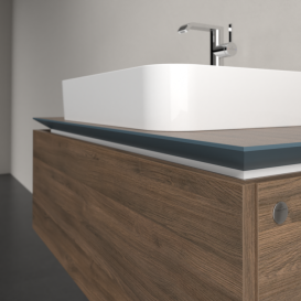 Тумба під раковину Villeroy & Boch Legato 100х38 см ДСП дуб аризона B75500VH