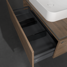 Тумба під раковину Villeroy & Boch Legato 100х38 см ДСП дуб аризона B75500VH