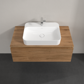 Тумба под раковину Villeroy & Boch Legato 100х38 см ДСП дуб канзас B75500RH